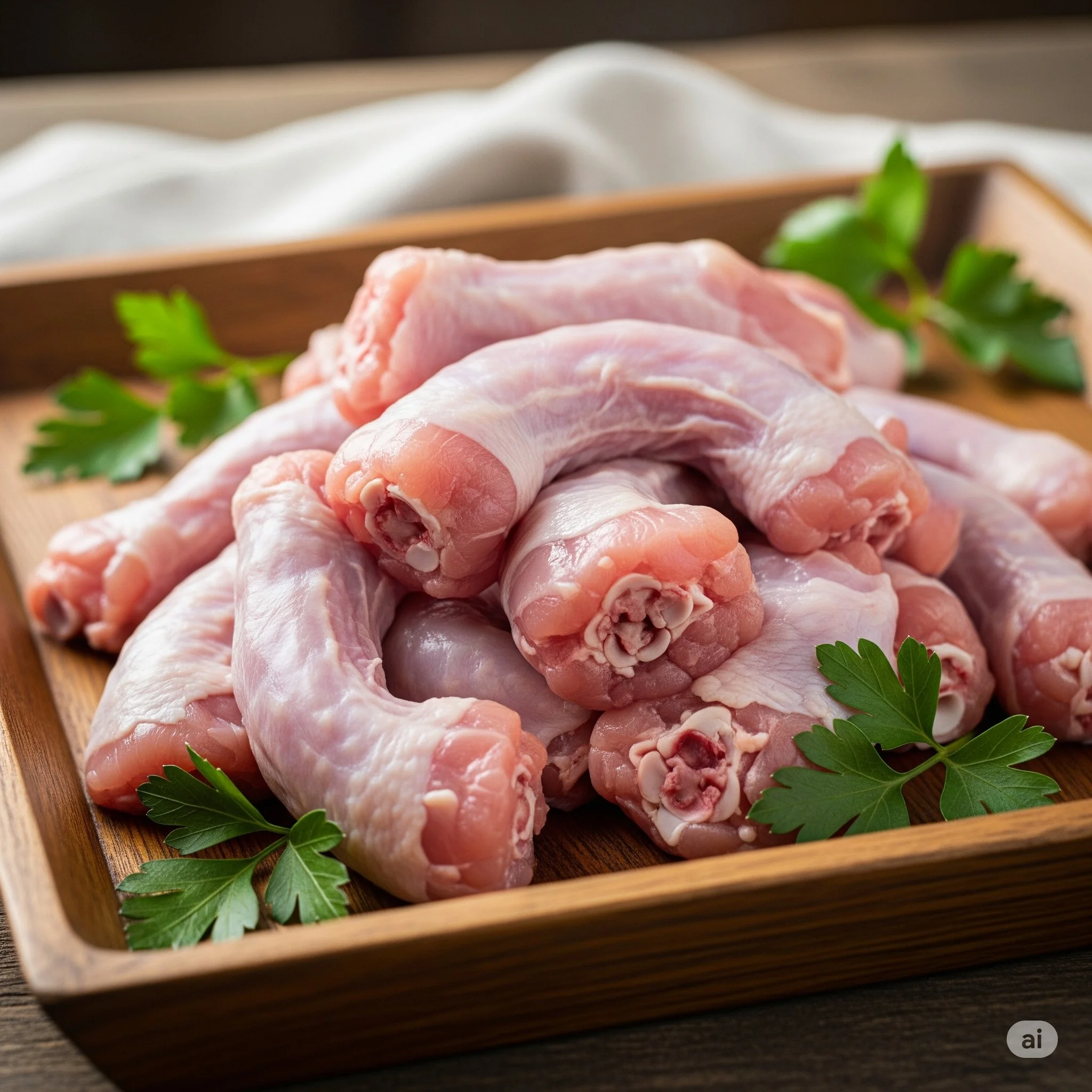 Cuellos de pollo para caldos y sopas