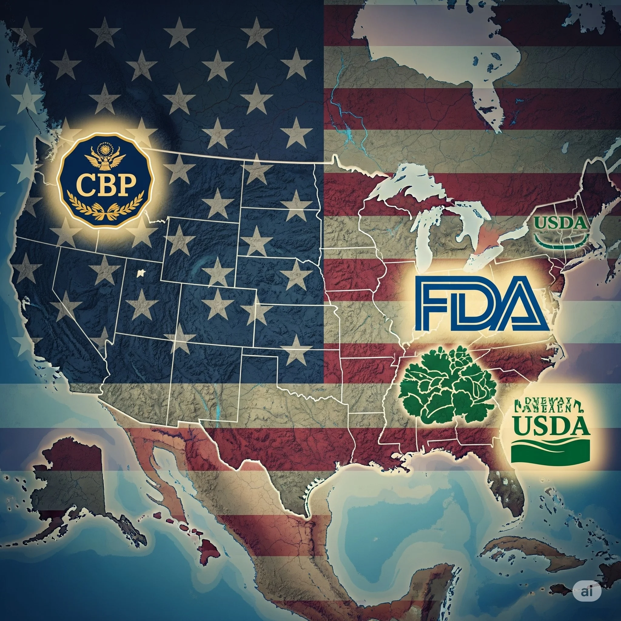 Un camión de reparto entregando mercancía en Estados Unidos bajo el servicio DDP