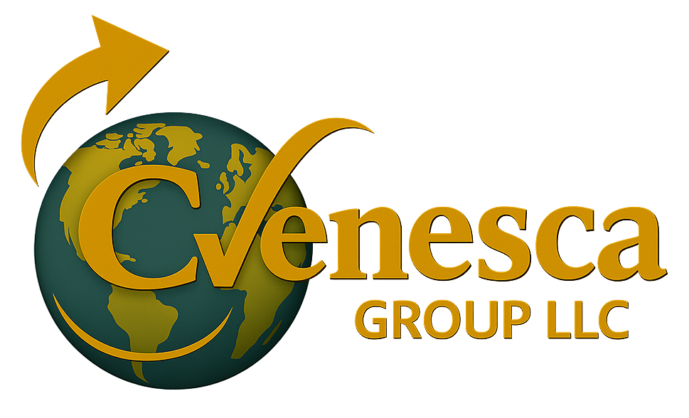 logo of CVenesca Group LLC for the footer