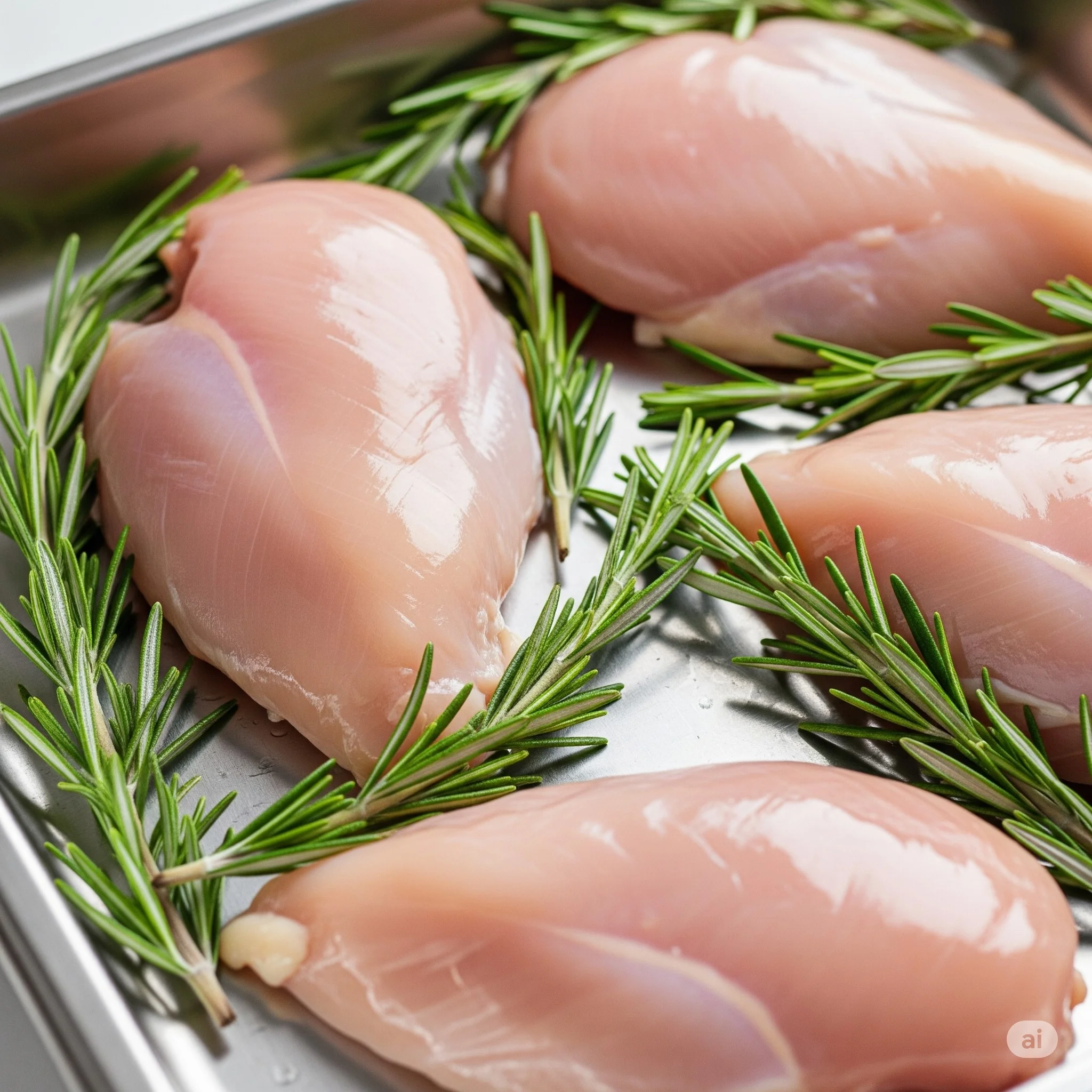 Pechugas de pollo sin hueso, magras y versátiles