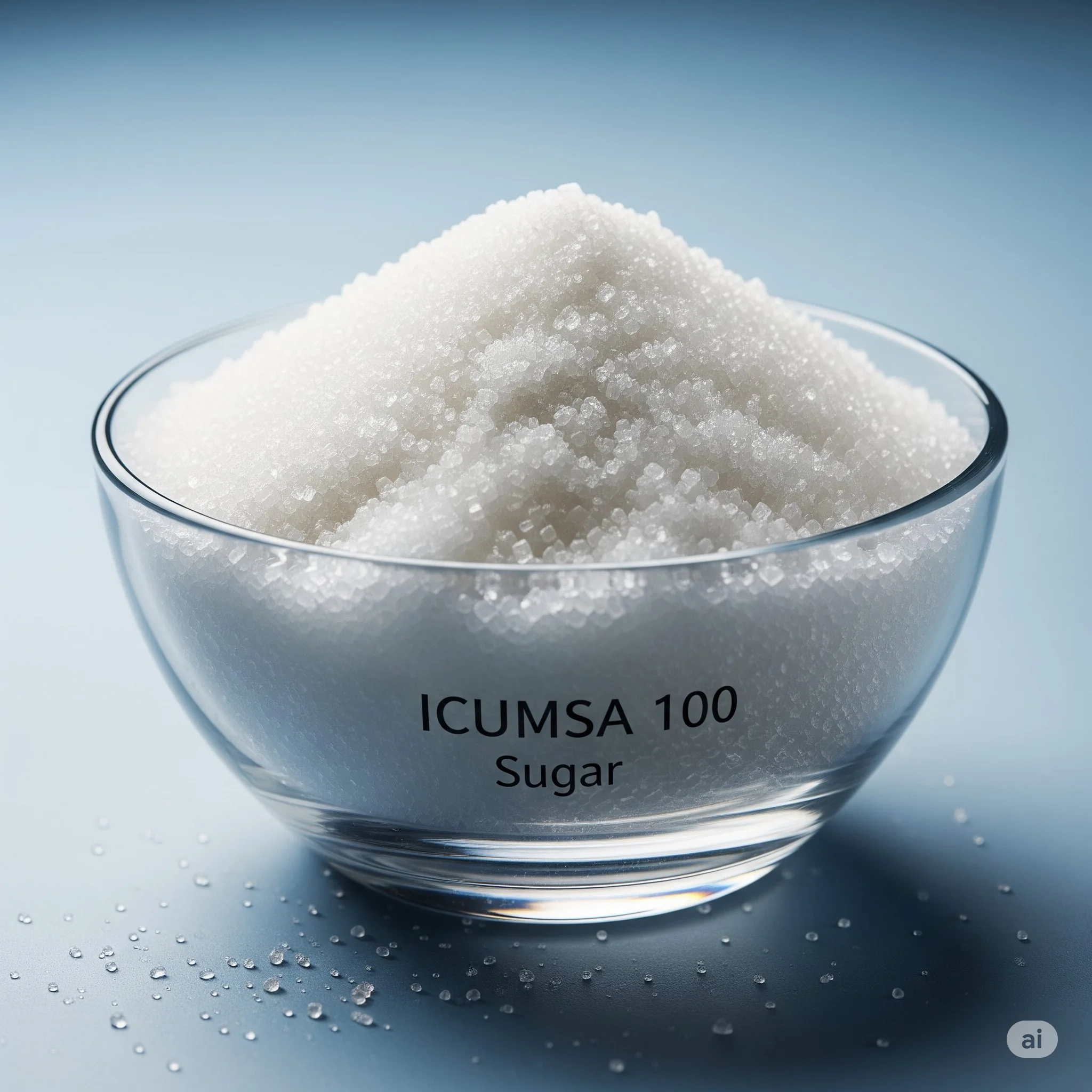 Azúcar blanco estándar tipo ICUMSA 100